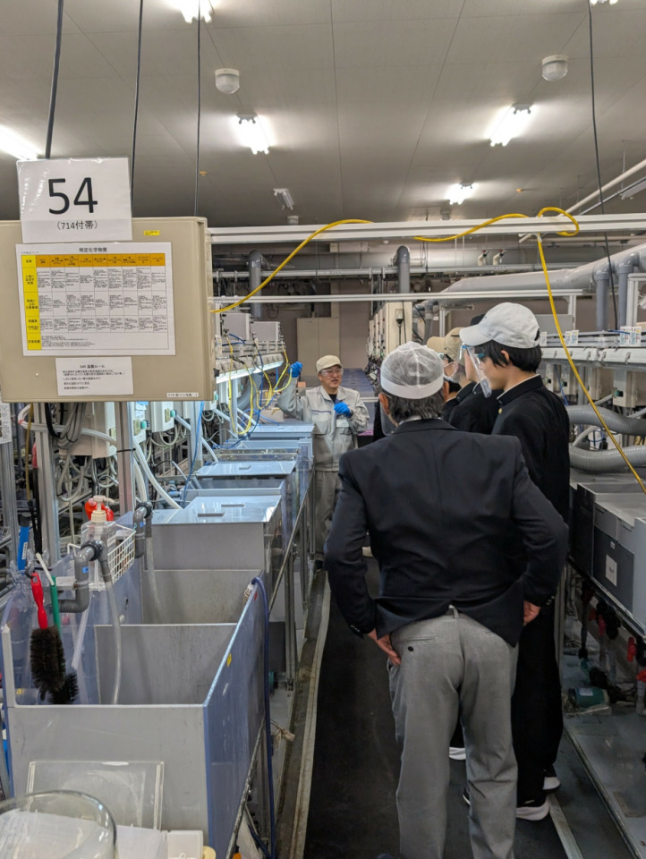 【画像】11/11 八尾高校 企業見学会 【画像】11/11 八尾高校 企業見学会